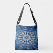 Blauwe ster..... crossbody tas (Voorkant)