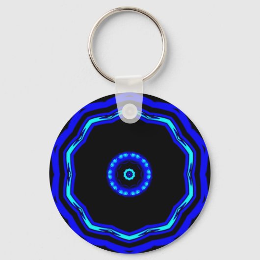 Blauwe Ster Keychain (Voorkant)