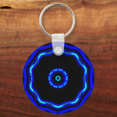 Blauwe Ster Keychain (Voorkant)