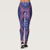Blauwe ster leggings (Achterkant)