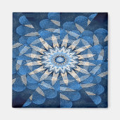 Blauwe ster..... magneet (Voorkant)