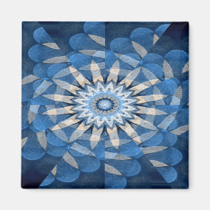 Blauwe ster..... magneet