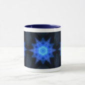 Blauwe ster mok (Midden)