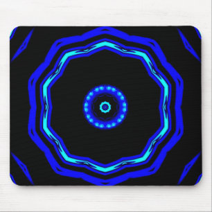 Blauwe Ster Mousepad Muismat
