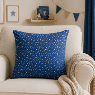 Blauwe Ster Nursery Worp Kussen