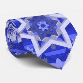 Blauwe Ster Stropdas (Opgerold)