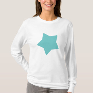 Blauwe ster t-shirt