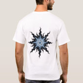 Blauwe ster t-shirt (Achterkant)