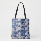 Blauwe Ster Tote Bag (Voorkant)