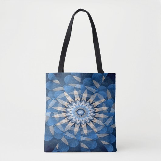 Blauwe ster..... tote bag (Voorkant)
