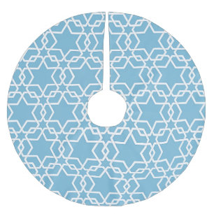 Blauwe ster van David Kerstboom Rok