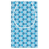 Blauwe ster van David Klein Cadeauzakje (Achterkant)