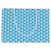 Blauwe ster van David Large Cadeautasje (Achterkant)