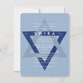 Blauwe ster van David Mitswa Save The Date (Voorkant)