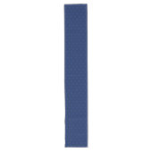 Blauwe ster van David Navy Blue Extra Lange Tafelloper (Voorkant)