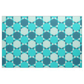 Blauwe ster van David Optical Illusion Pattern Stof (Yard (91,4 cm))