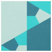 Blauwe ster van David Optical Illusion Pattern Stof (Close Up)