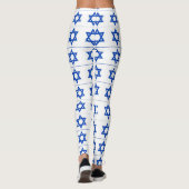 blauwe ster van david white leggings (Achterkant)