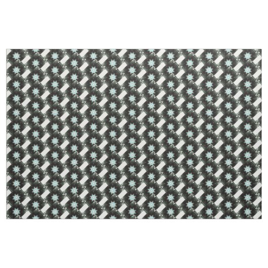 blauwe sterburstveren stof (Yard (91,4 cm))