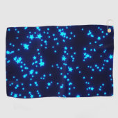 Blauwe sterren 3 (2021) golfhanddoek (Horizontaal)