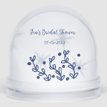 Blauwe sterren bladeren royale luxe bruidsfeest 