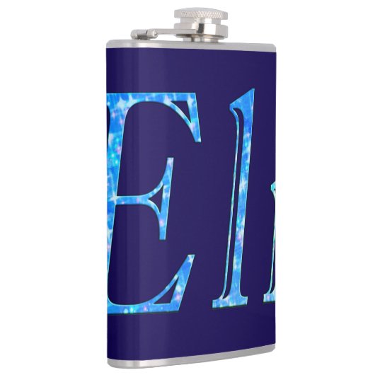 Blauwe Sterren Eli Naam, Heupfles (Rechts)