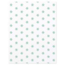 Blauwe Sterren en bladeren Scrapbook Paper Sheet
