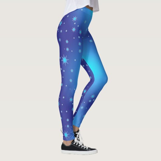 Blauwe sterren Leggings (Rechts)