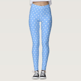 Blauwe sterren Leggings
