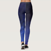 Blauwe sterren leggings (Achterkant)