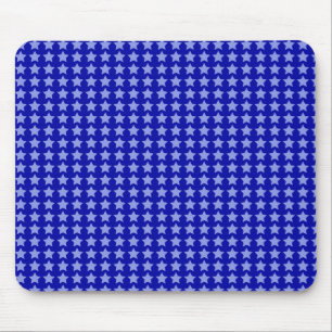 Blauwe sterren muismat