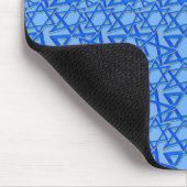 Blauwe sterren muismat (Hoek)