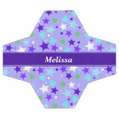 Blauwe sterren op maat voetbal (Enkel)