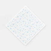 BLAUWE STERREN PAPIEREN SERVETTEN (Hoek)