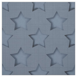 Blauwe sterren stof