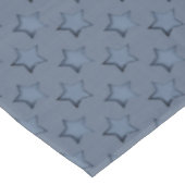 Blauwe sterren tafelkleed (Gekanteld)