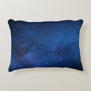 Blauwe sterrennachthemel   Zazzle_Growshop. Accent Kussen