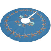 Blauwe stervis met kerstboomrok kerstboom rok (Gekanteld)