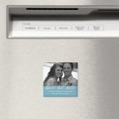 Blauwe Stijl Sla de magneet van de datumfoto op (Insitu (Vaatwasser))