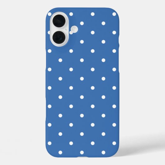 Blauwe stip Case-Mate iPhone case (Achterkant)