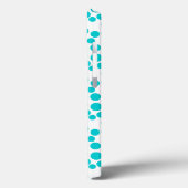 Blauwe stip Case-Mate iPhone case (Achterkant / Links)