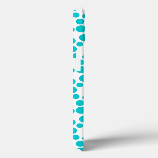 Blauwe stip Case-Mate iPhone case (Achterkant / Rechts)
