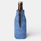 Blauwe Stip Chaos Flesjeskoeler (Fles Achterkant)