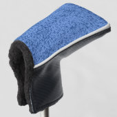 Blauwe Stip Chaos Golfheadcover (3/4 voorkant)