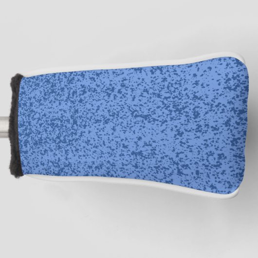 Blauwe Stip Chaos Golfheadcover (Voorkant)