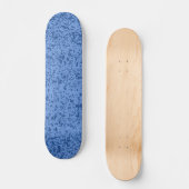 Blauwe Stip Chaos Persoonlijk Skateboard (Voorkant)