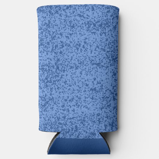 Blauwe Stip Chaos Seltzer Blikjeskoeler (Voorkant)