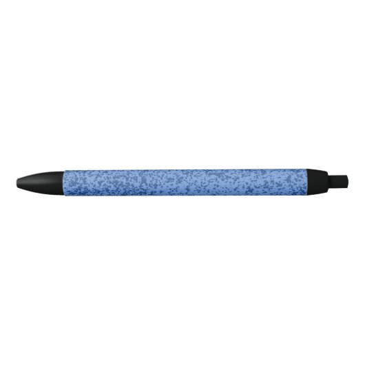 Blauwe Stip Chaos Zwarte Inkt Pen (Voorkant)