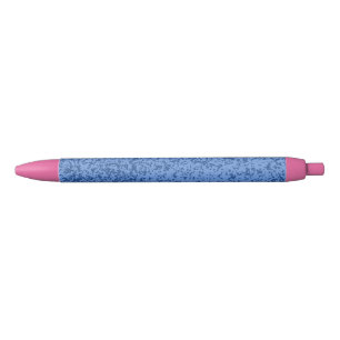 Blauwe Stip Chaos Zwarte Inkt Pen