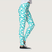 Blauwe stip leggings (Rechts)
